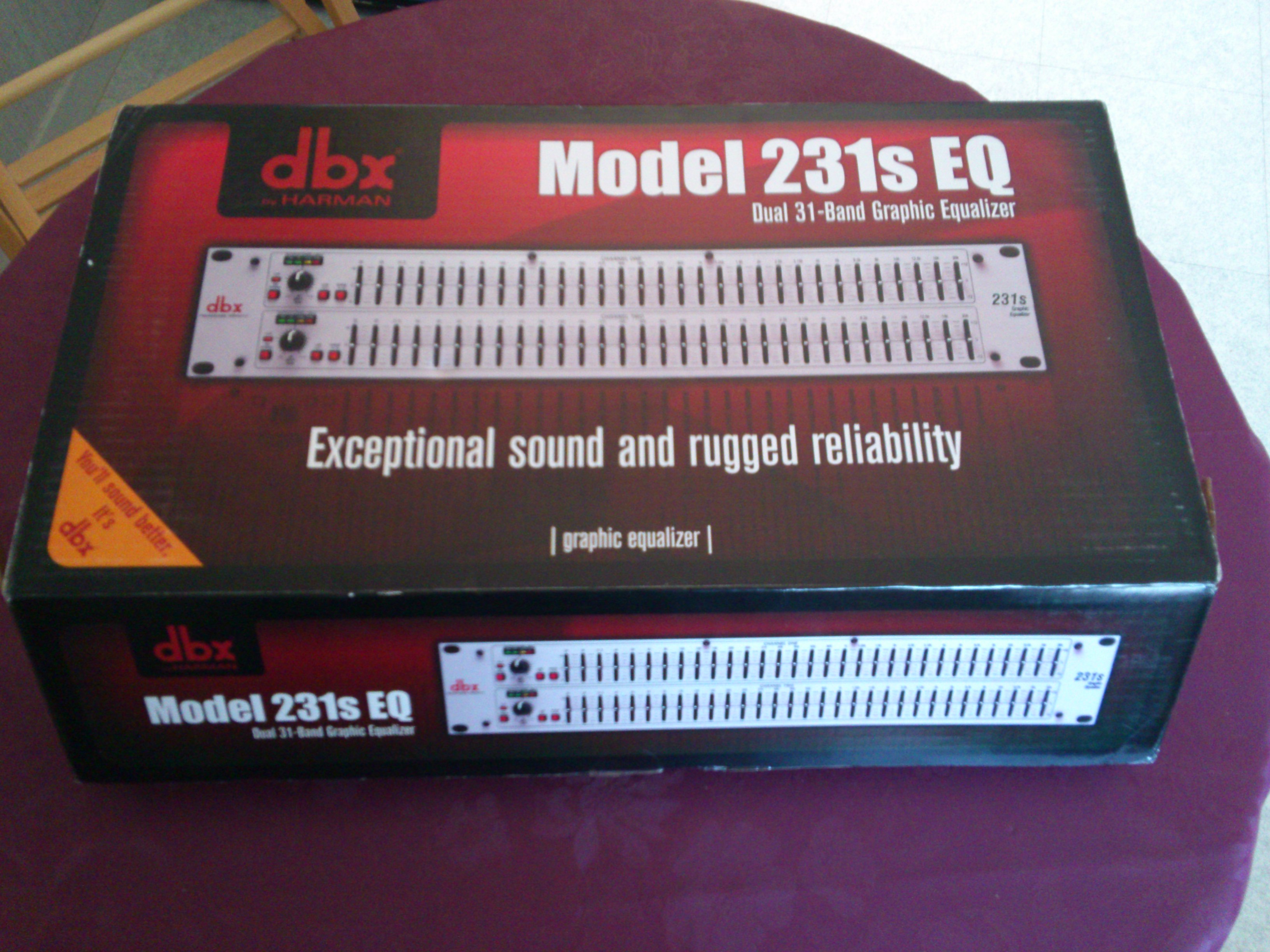 dbx 231 graphic equalizer manual
