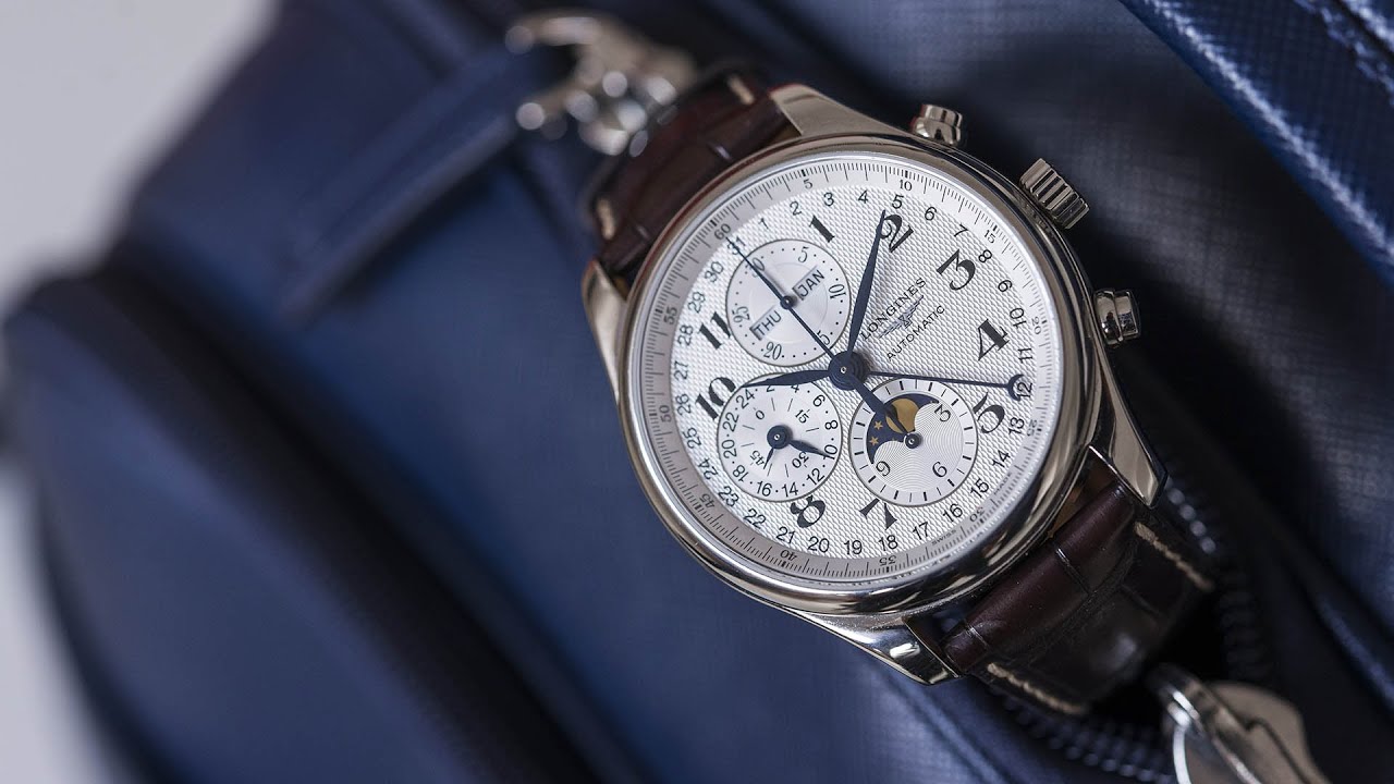 longines master collection moonphase manual
