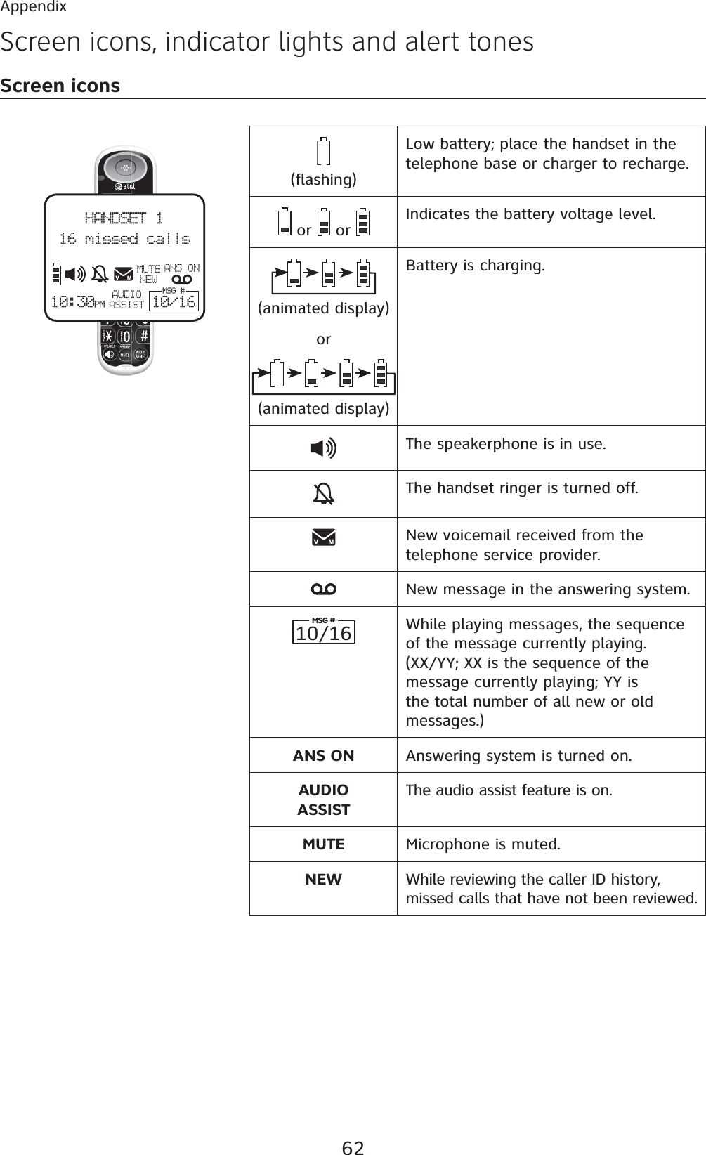 at&t dect 6.0 manual with answering machine