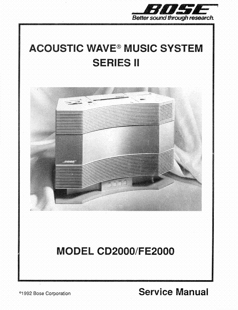 bose wave radio iii manual