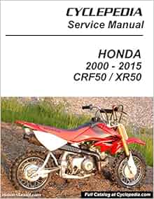 honda xr50 manual free download