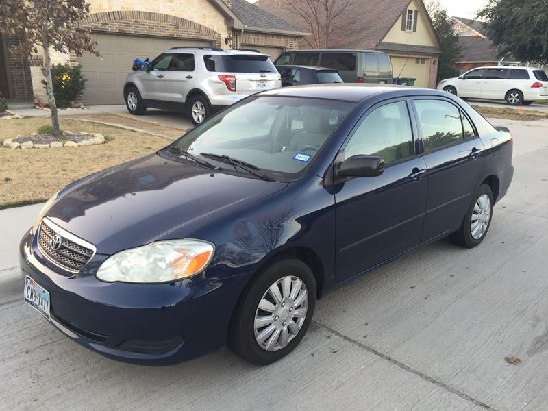 2005 toyota corolla manual transmission for sale