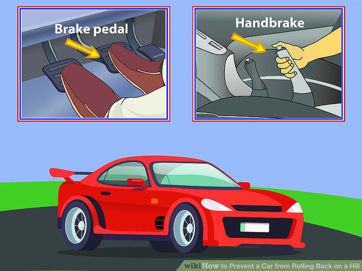 how to do a hill start in a manual car