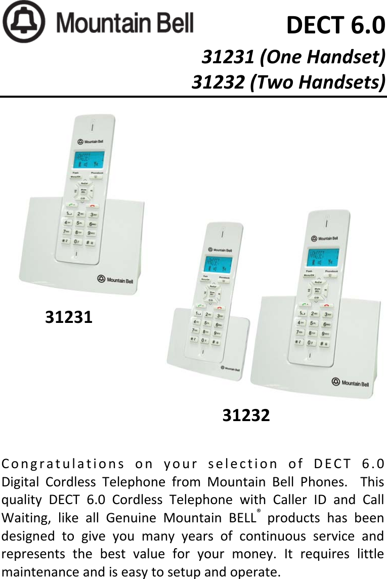 8232 dect handset user manual