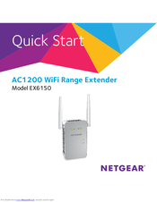 netgear ac1200 wifi range extender ex6150 manual