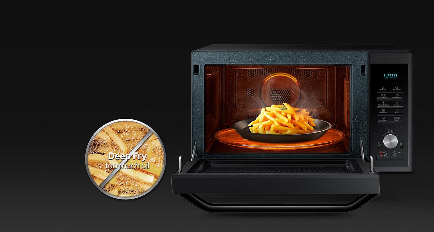samsung slim fry microwave manual