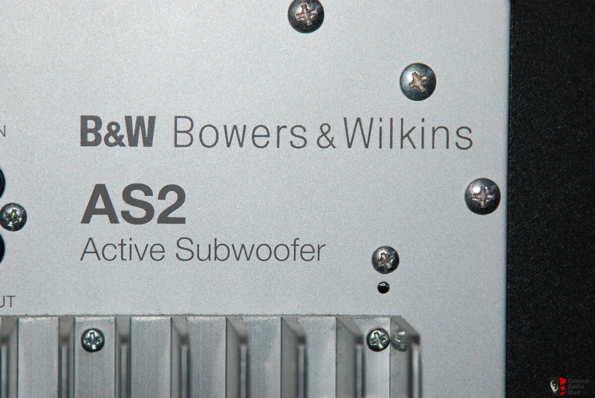 b&w as2 subwoofer manual