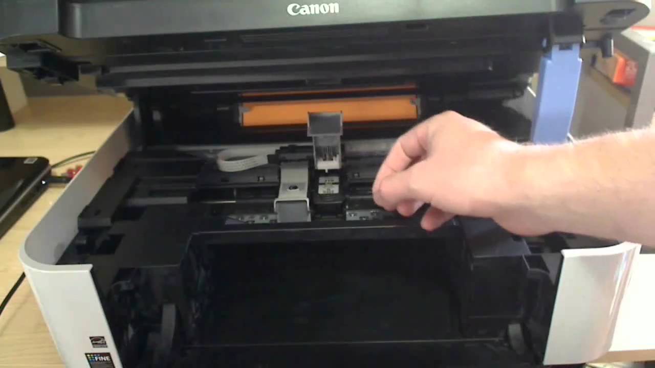 canon mp250 manual how to change ink