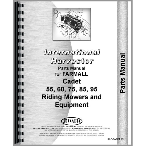 cub cadet parts manual pdf