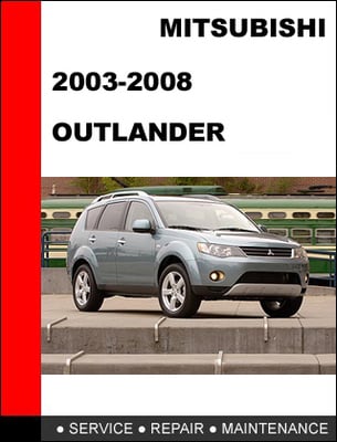 2003 mitsubishi outlander repair manual pdf