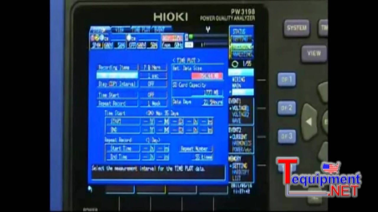 hioki 3198 power quality analyzer manual